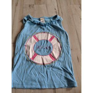 Gymboree Blue Free Swim 100% Cotton Tank Top Sprin